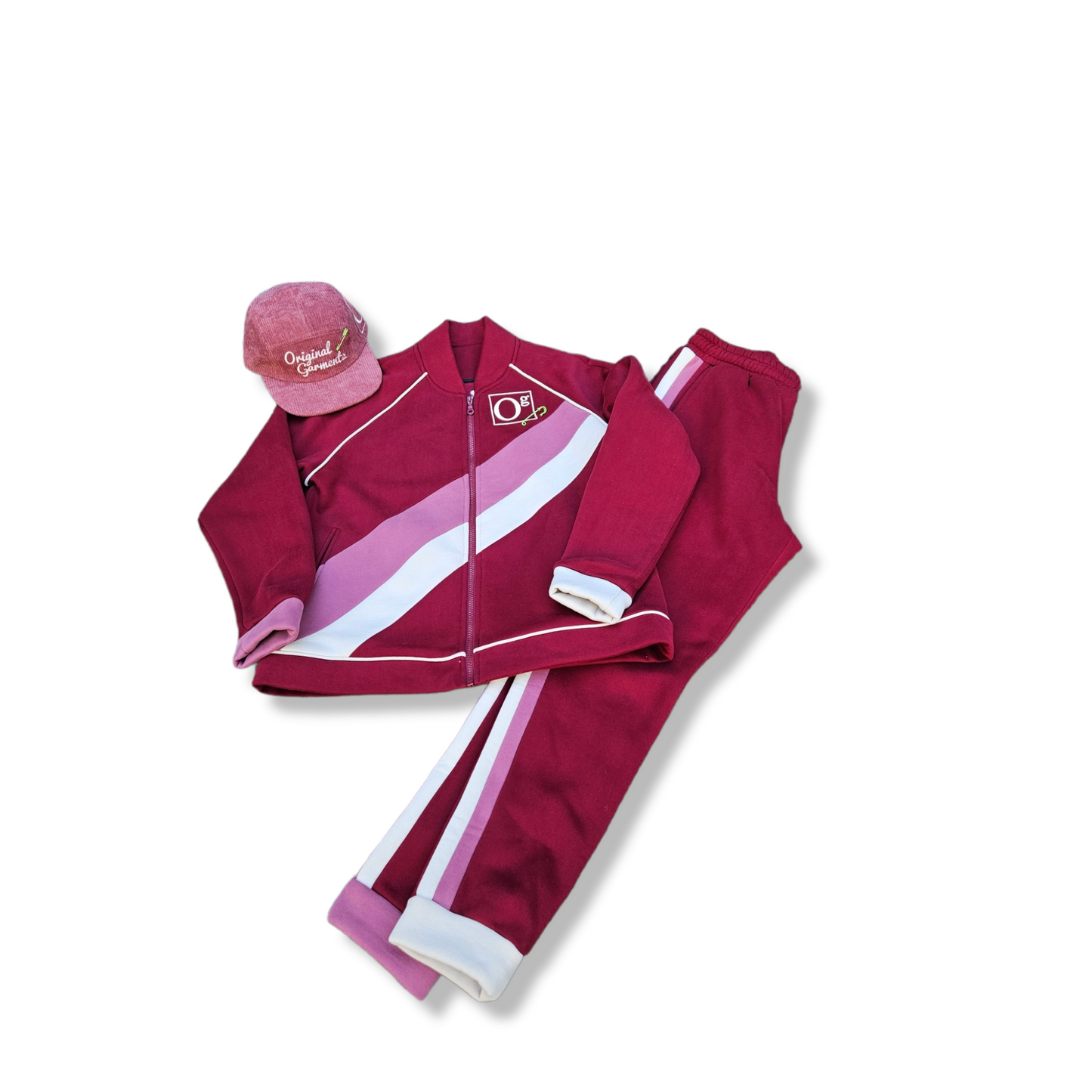 oG Signature Tracksuit Burgundy