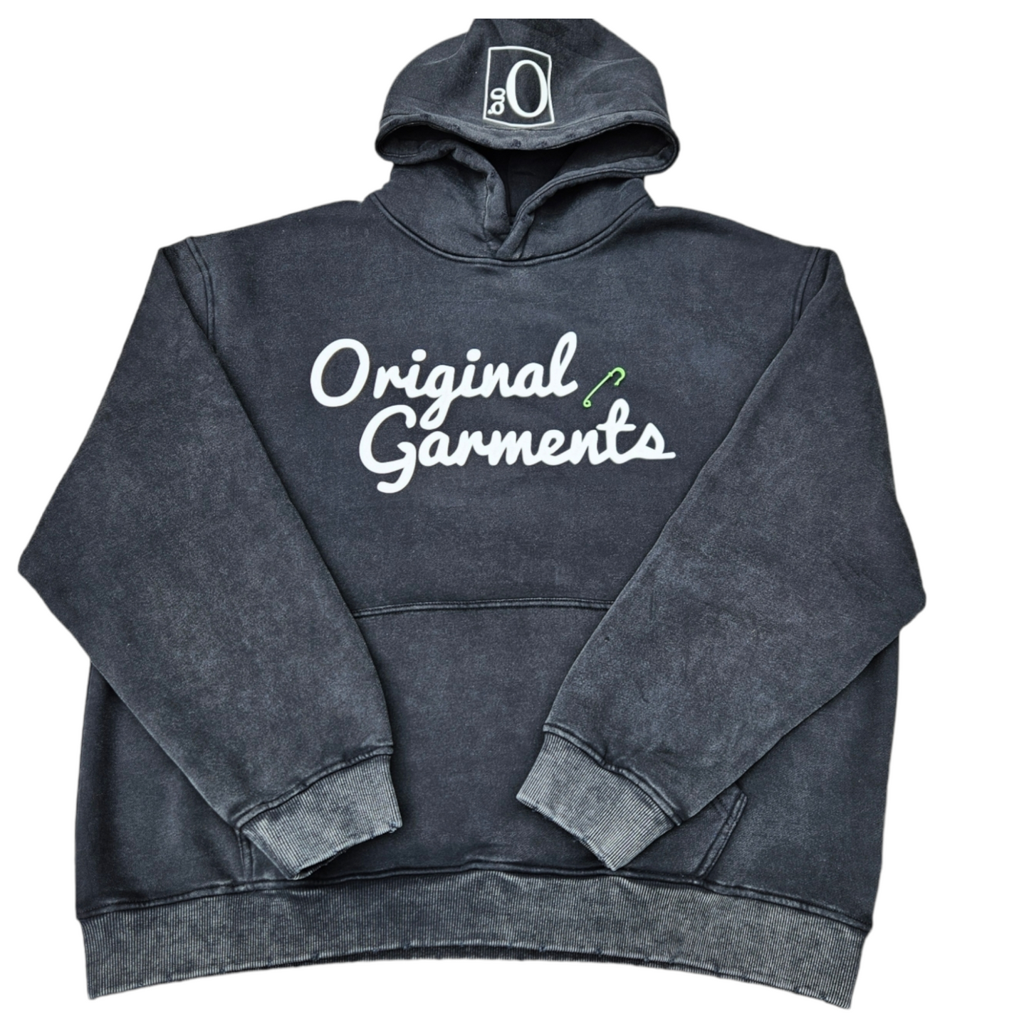 oG Signature Jogger Set-Black Acid Wash