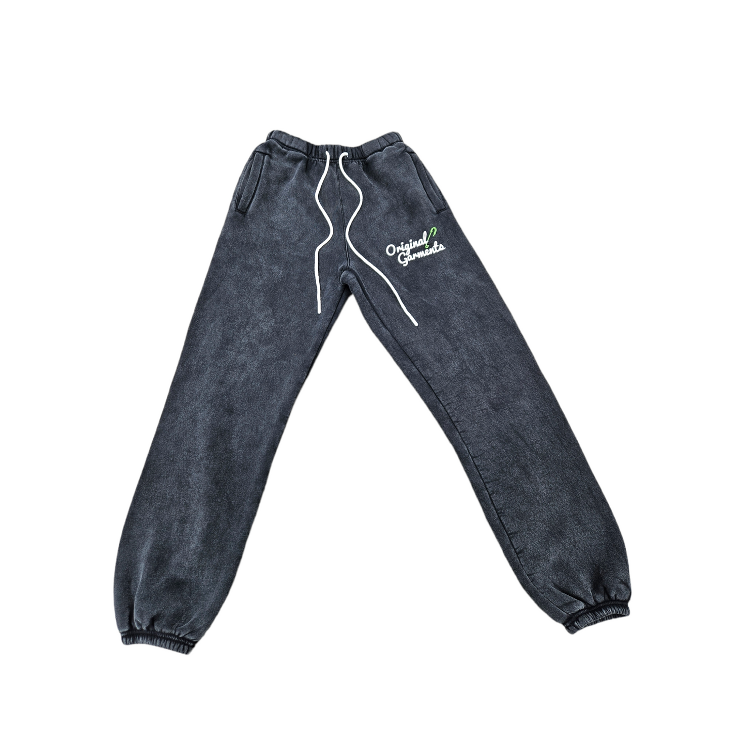 oG Signature Jogger Set-Black Acid Wash
