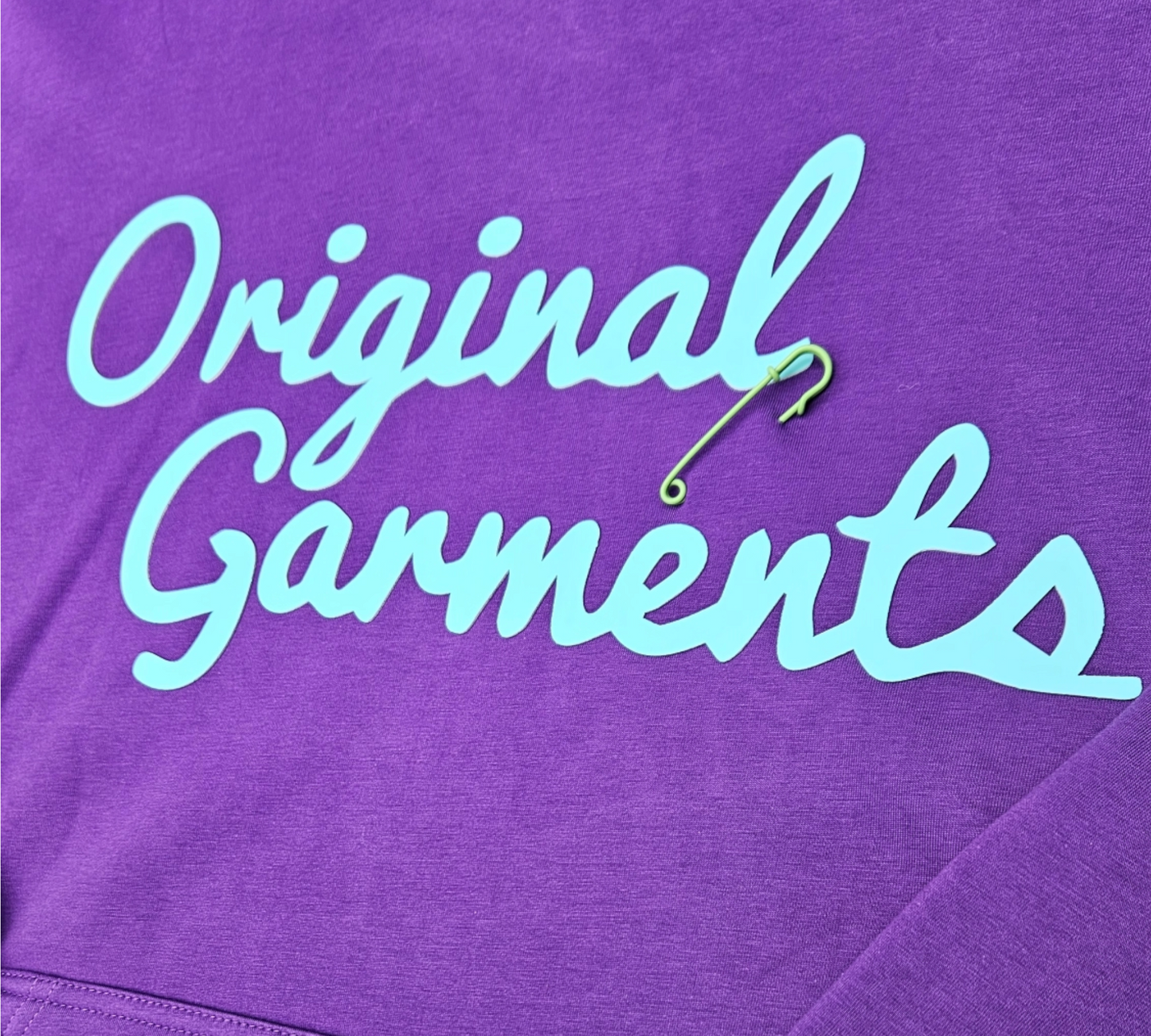 oG Signature Hoodie Purple & Tiffany Blue