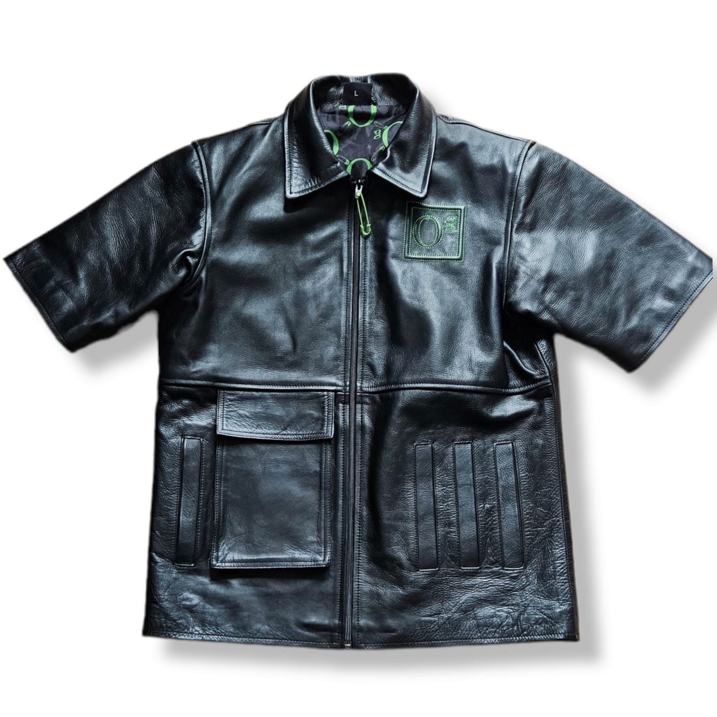 oG Embossed Logo Leather Shirt (PRE-ORDER)