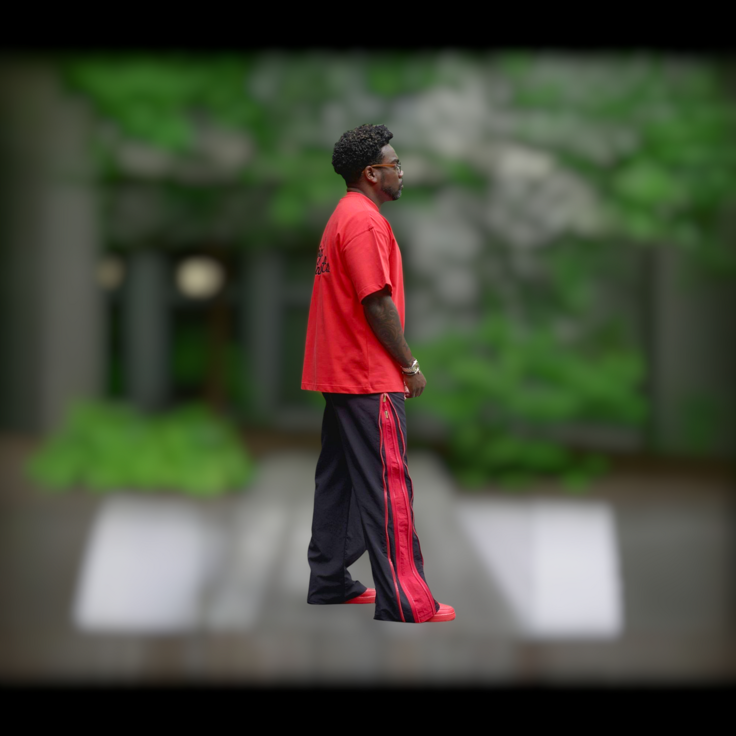 oG Signature Patch Parachute Zip Pants