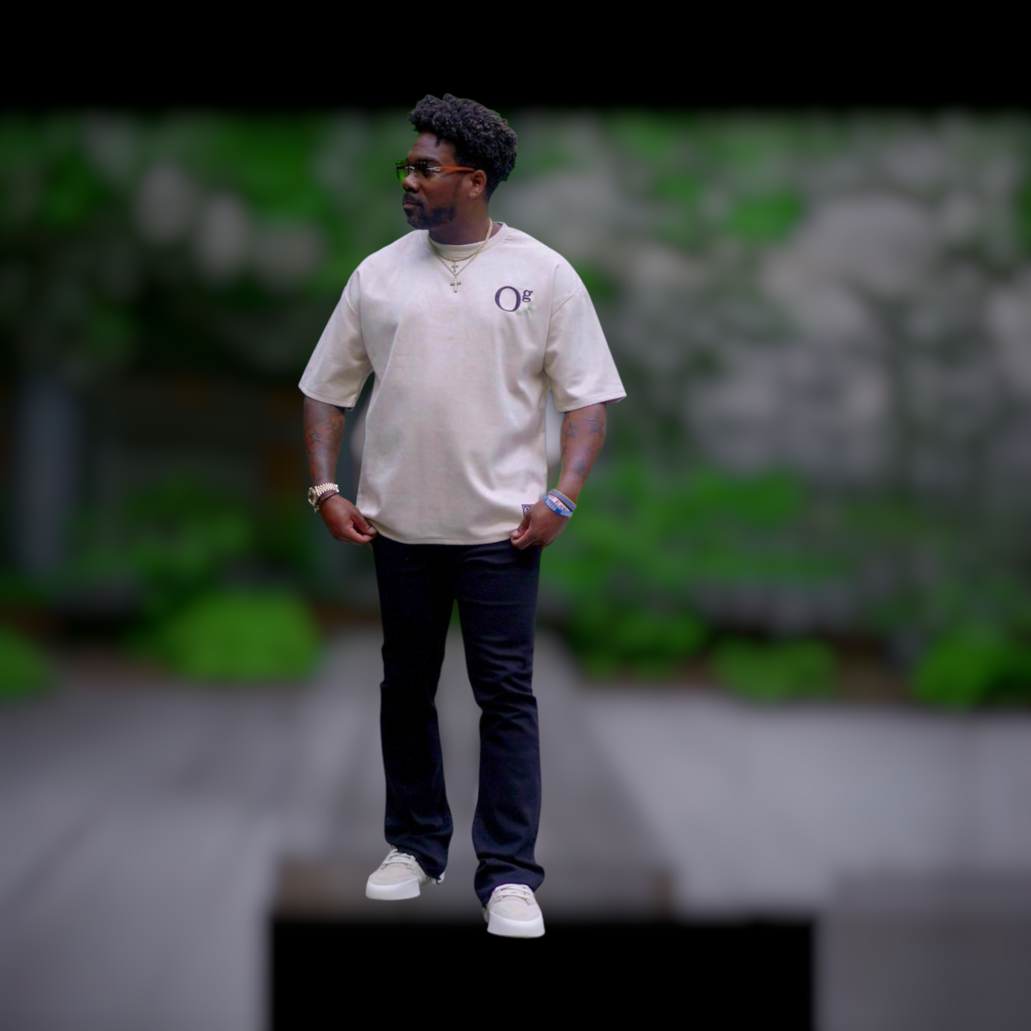 oG Element Signature Suede Shirt