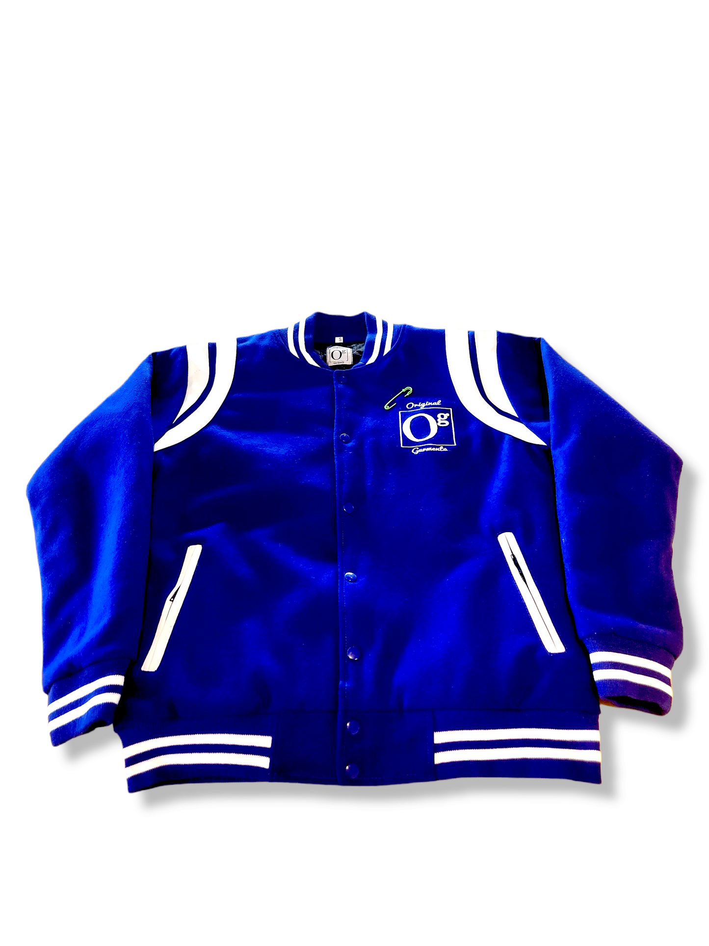 blue jacket