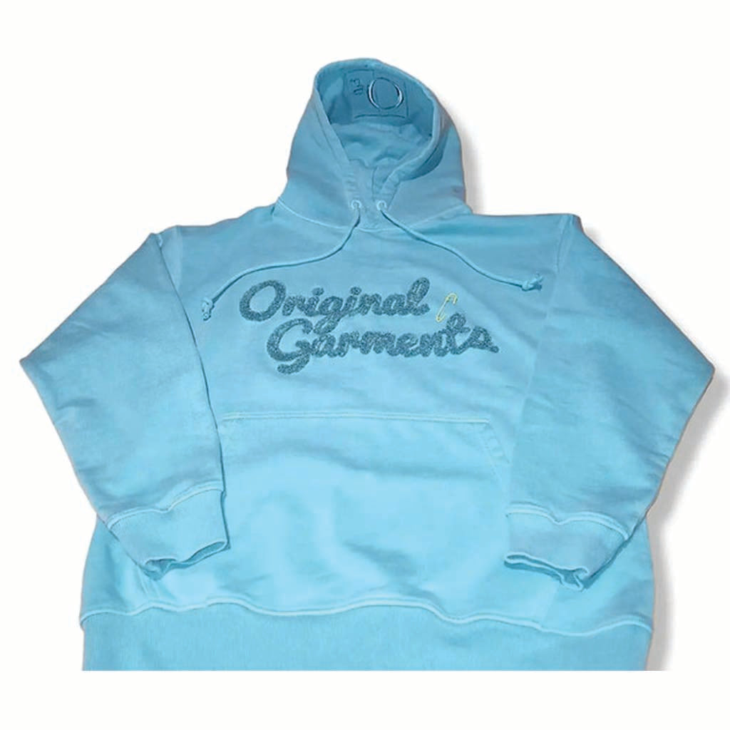 teal hoodie