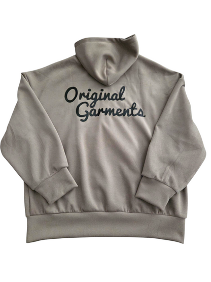 oG Signature Patch Suede Zip Hoodie