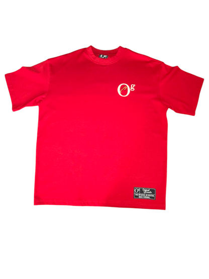 oG Element Patch T-Shirt Red