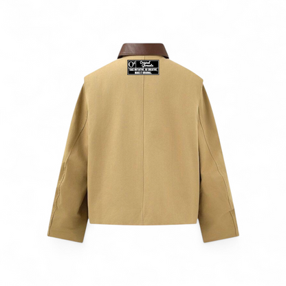 oG Element Metal Logo Utility Jacket