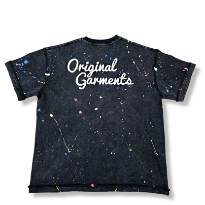 oG Element Signature Paint Mix T-Shirt Black