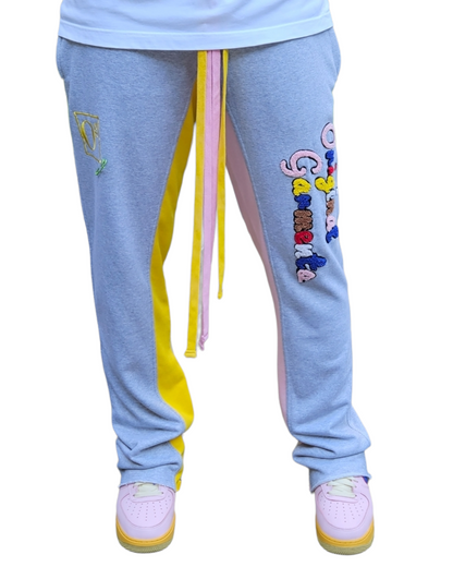 oG CrayonBox Flare Joggers Grey