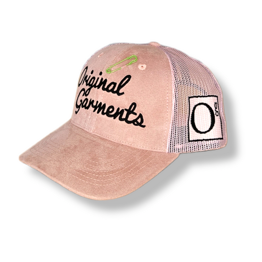 oG Signature Suede Trucker Hat
