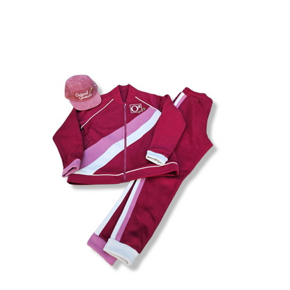 oG Signature Tracksuit Burgundy