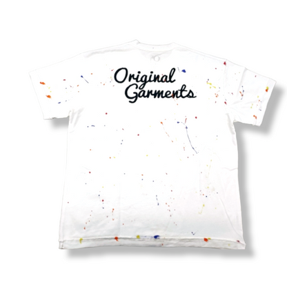 oG Element Signature Paint Mix T-Shirt White