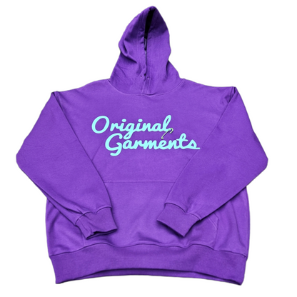 oG Signature Hoodie Purple & Tiffany Blue