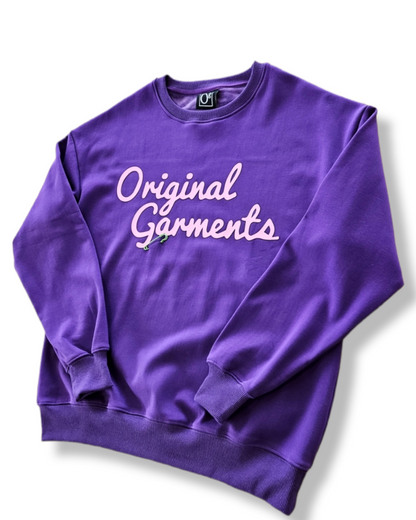 oG Signature Sweatshirt Purple/Soft Pink