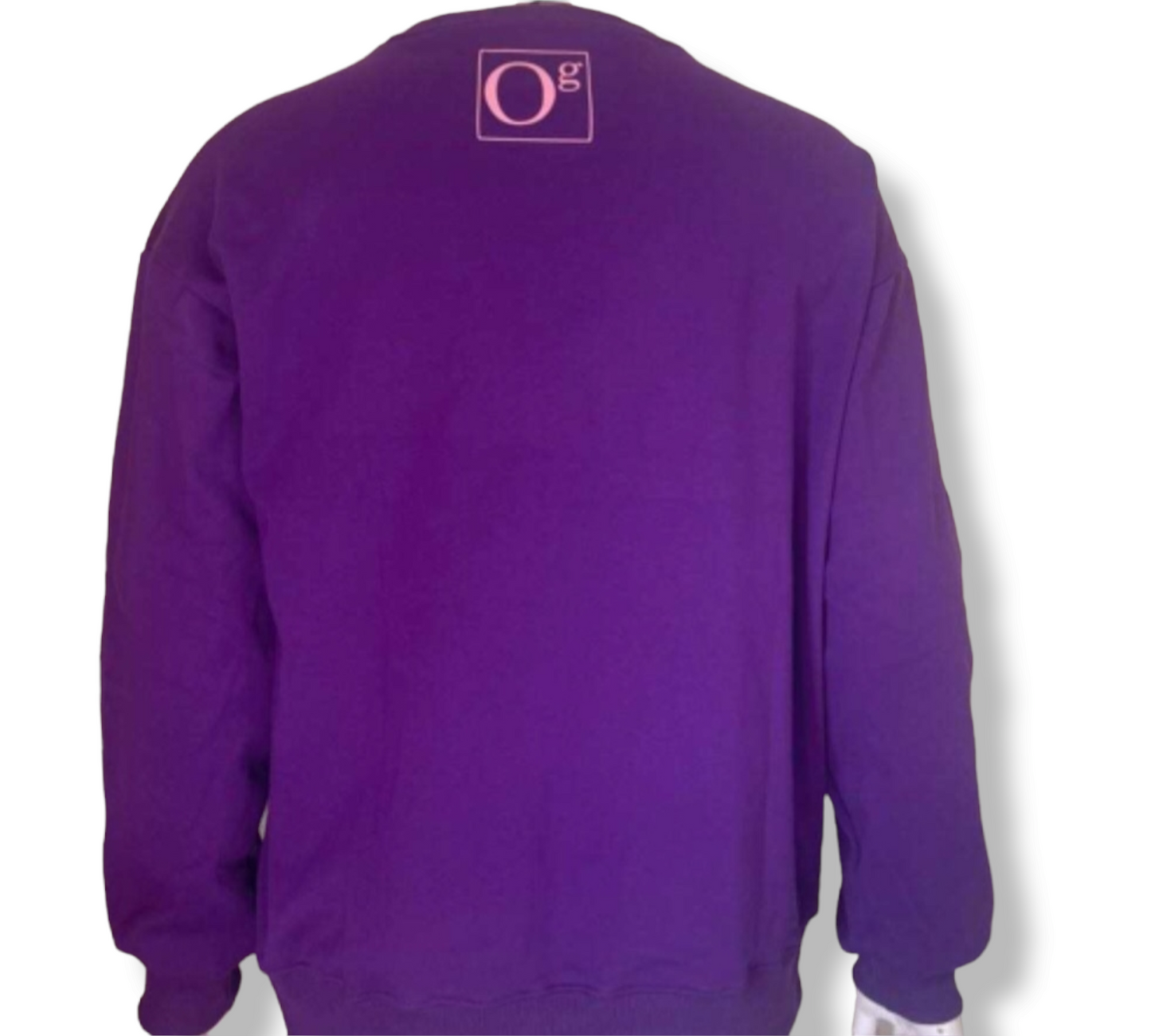 oG Signature Sweatshirt Purple/Soft Pink