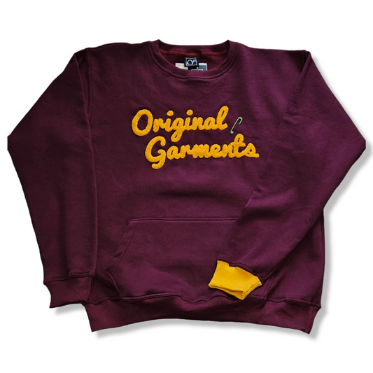 oG Signature Sweatshirt Burgundy