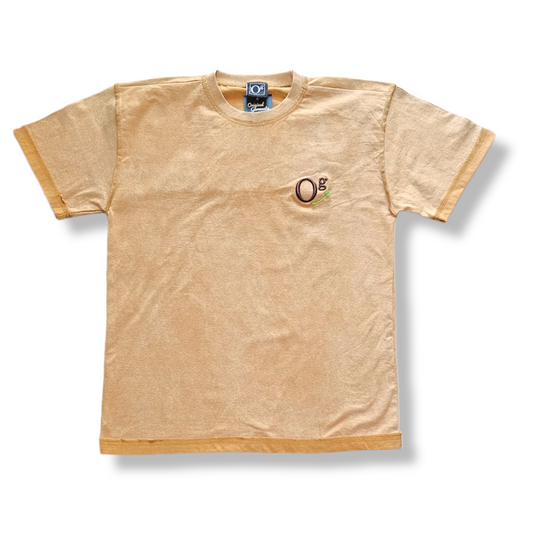 3D oG Element Distressed T-Shirt Brushed Tan