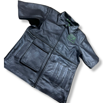 oG Embossed Logo Leather Shirt (PRE-ORDER)