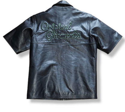 oG Embossed Logo Leather Shirt (PRE-ORDER)