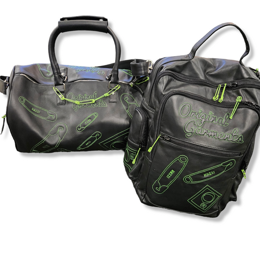oG Embossed Logo Leather Duffle Bag (PRE-ORDER)