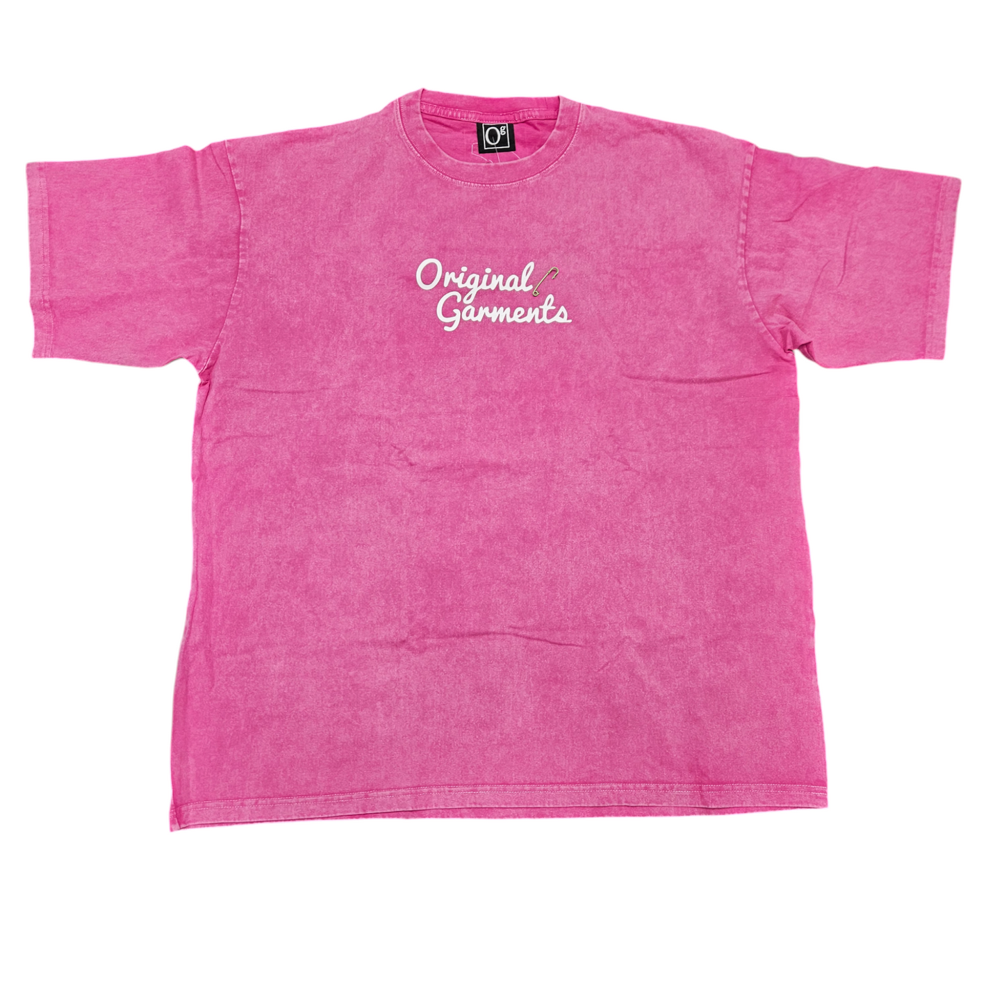 oG Signature T-Shirt Ash Pink