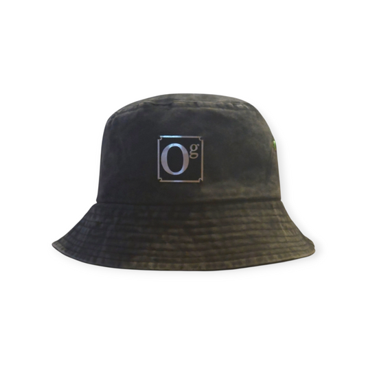 oG Element & Slogan Logo Bucket Hat