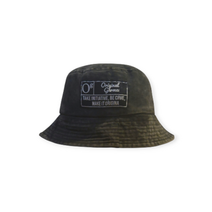 oG Element & Slogan Logo Bucket Hat