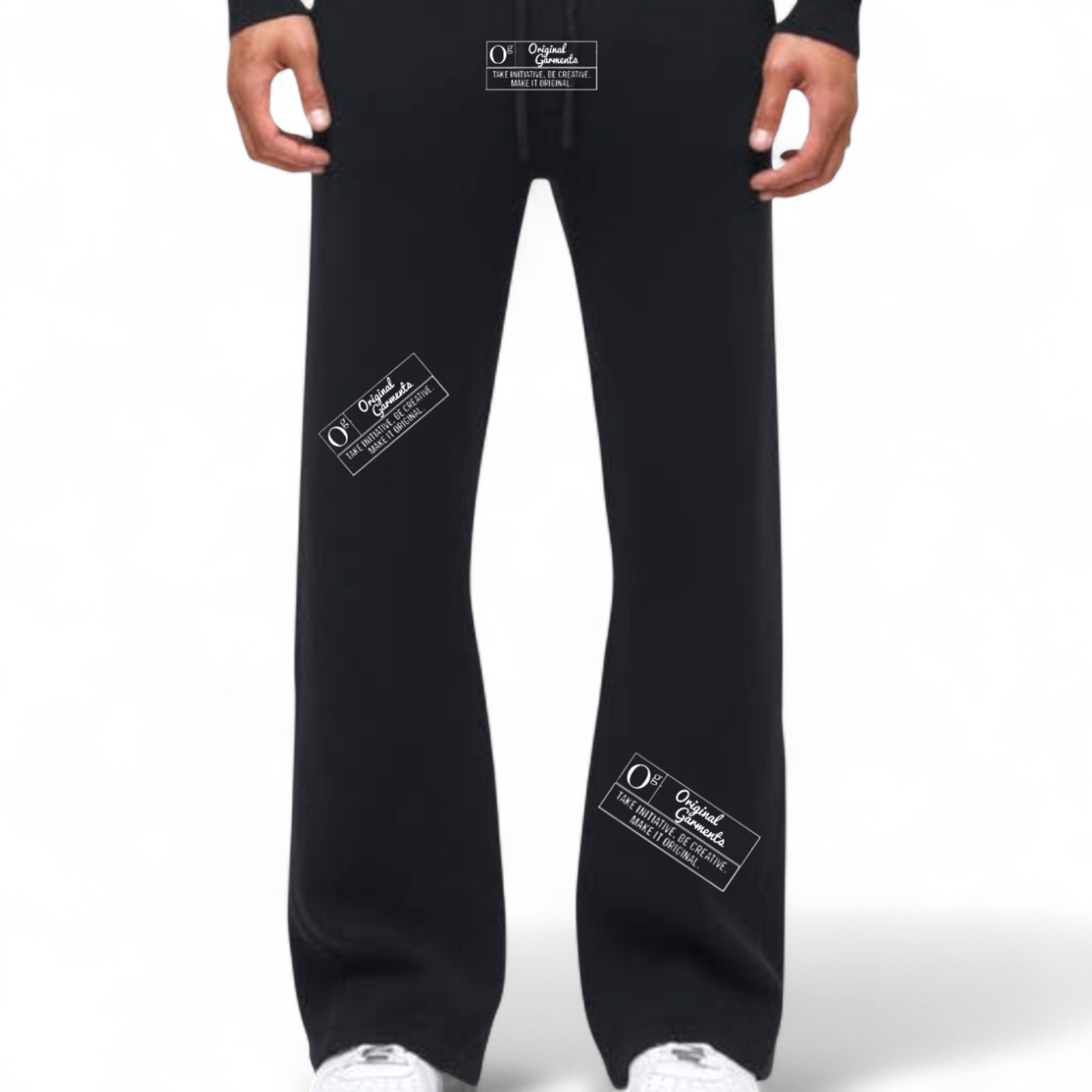 oG Signature Slogan Flare Pants