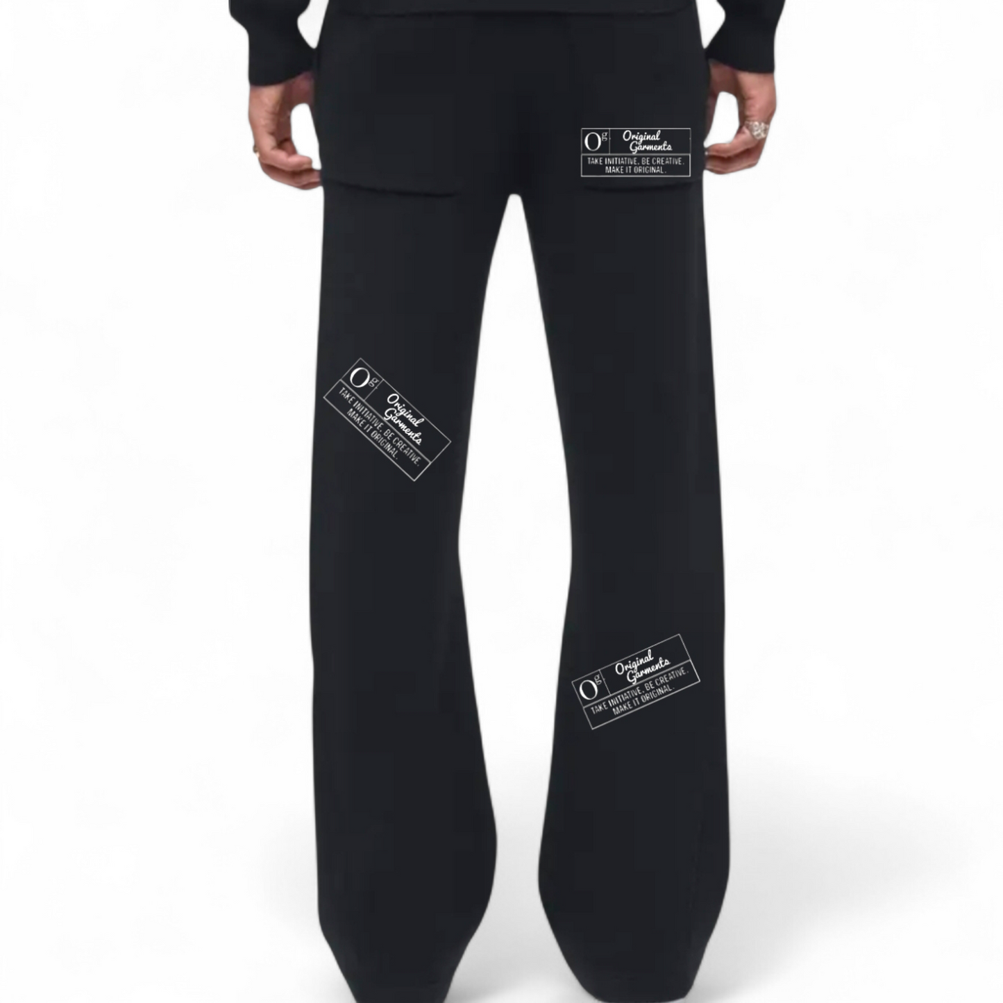 oG Signature Slogan Flare Pants