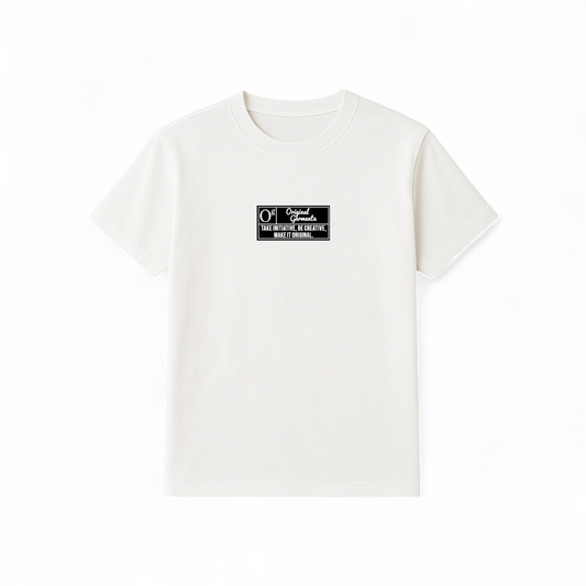oG Signature Slogan Patch T-Shirt