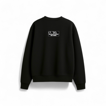 oG Signature Slogan Patch Sweatshirt