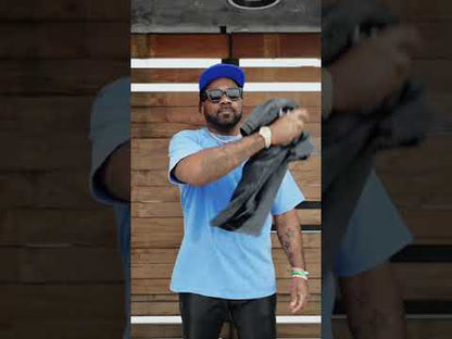 3D oG Element Distressed T-Shirt Black