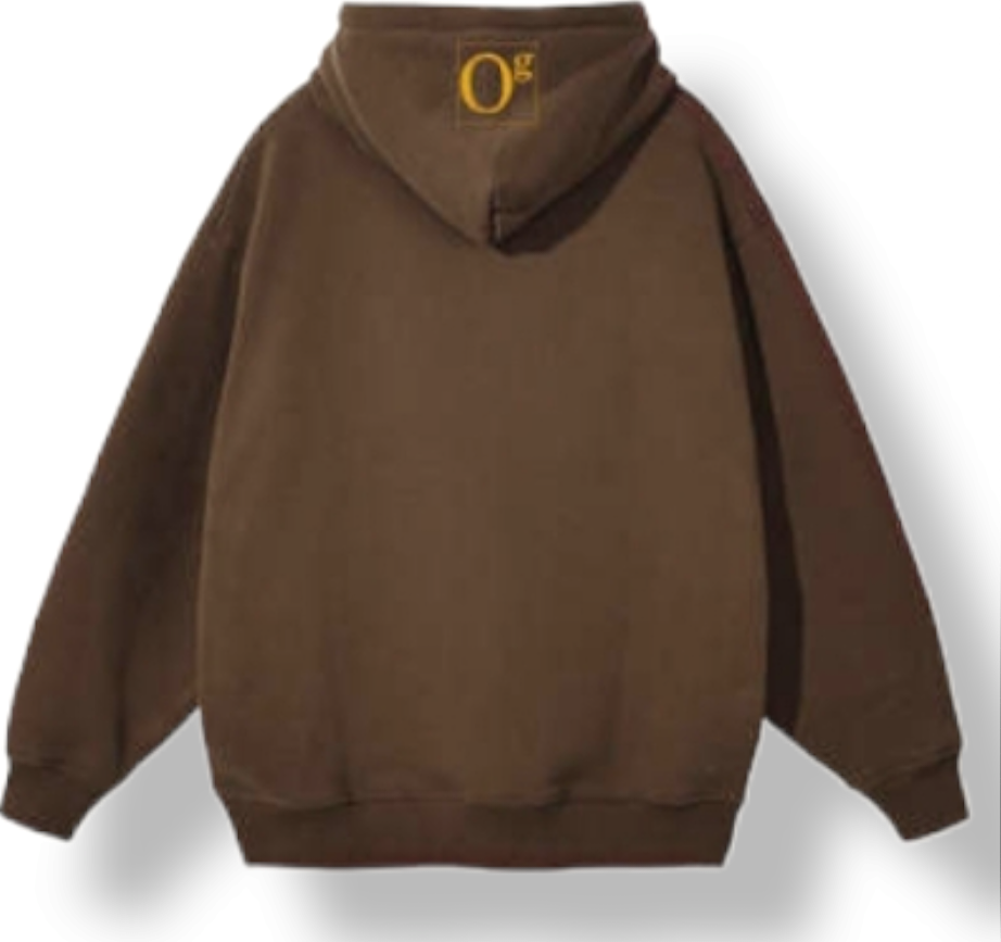 brown essentials hoodie