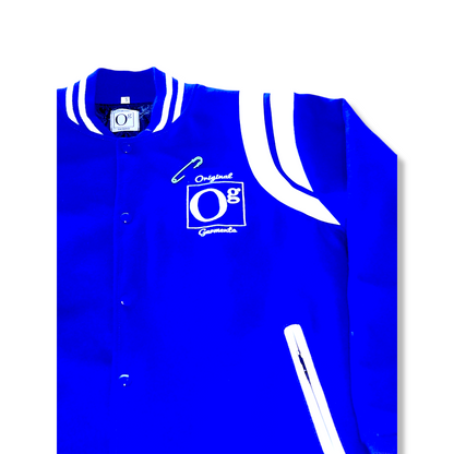 varsity jacket blue