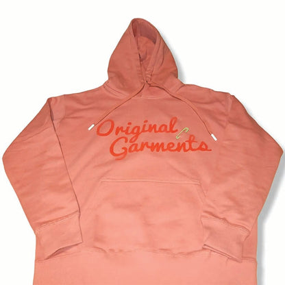 coral hoodie